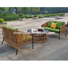 Classic style outdoor sofa set wicker furniture for garden use